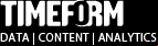 Timeform logo in grayscale.